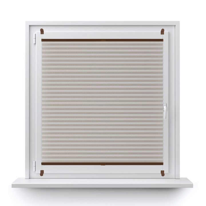 Plisa bezinwazyjna Exclusive Przyciemniająca Jasna Szara P8