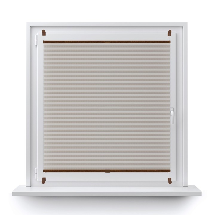 Plisa bezinwazyjna Exclusive Przyciemniająca Jasna Szara P8