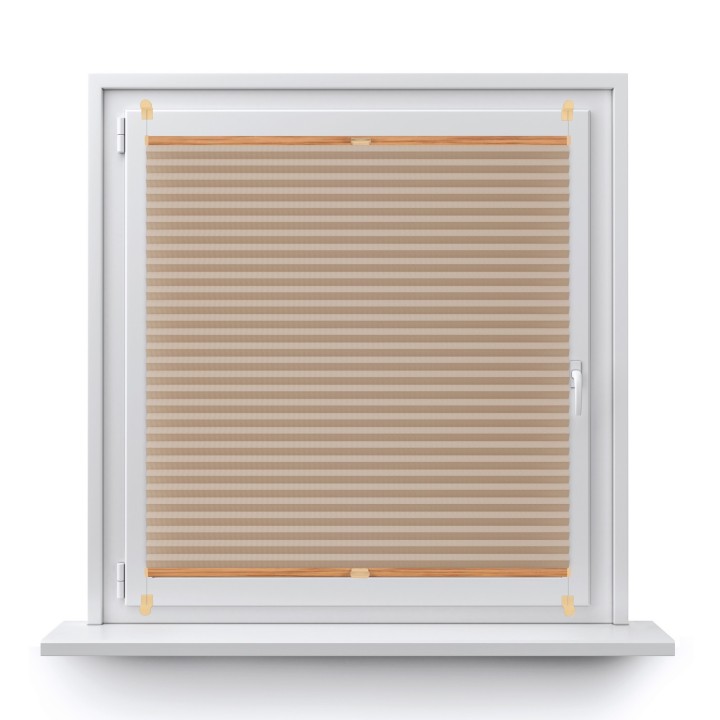 Plisa bezinwazyjna Exclusive Przyciemniająca Kremowa P7