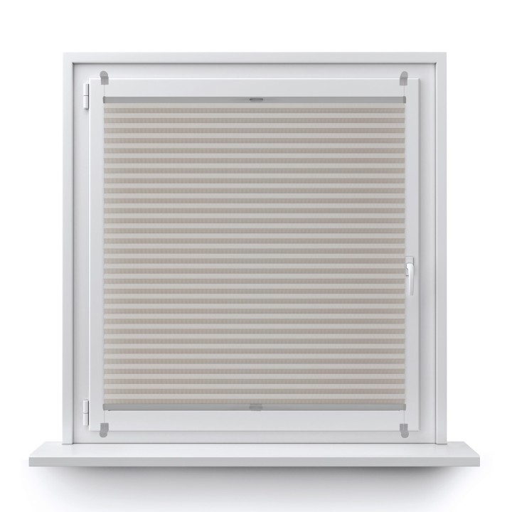 Plisa bezinwazyjna Exclusive Przyciemniająca Jasna Szara P8