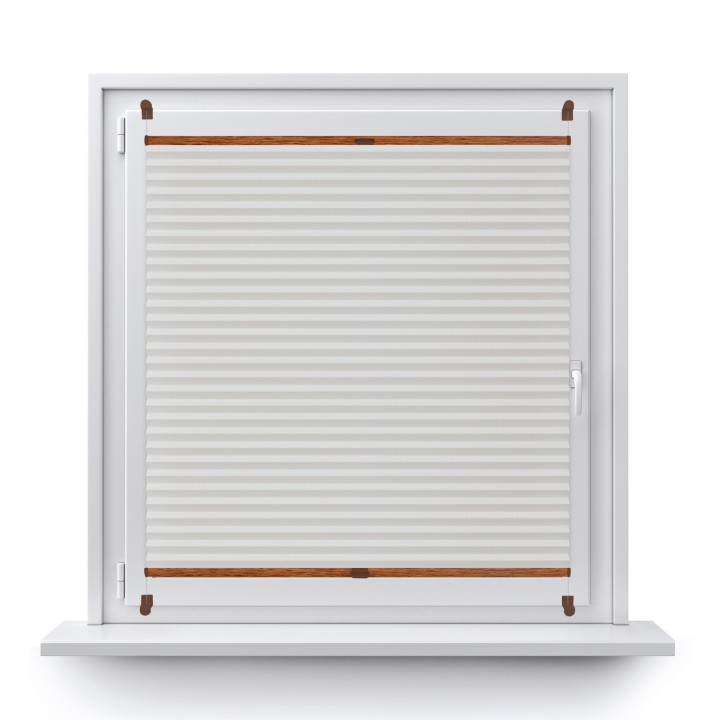 Plisa bezinwazyjna Exclusive Przyciemniająca Biała P1