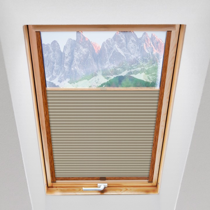 Plisa dachowa Plaster miodu Zaciemniająca Miodu Piaskow Ad7007