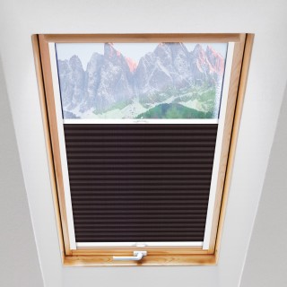 Plisa dachowa Natural Pearl Przyciemniająca Brązowa 410