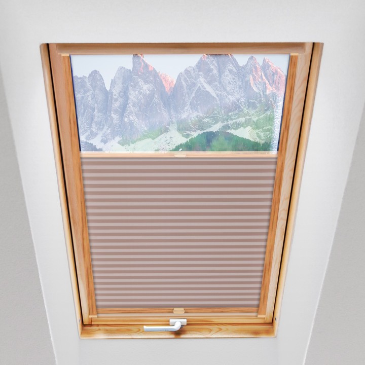 Plisa dachowa Natural Pearl Przyciemniająca Różowa 409