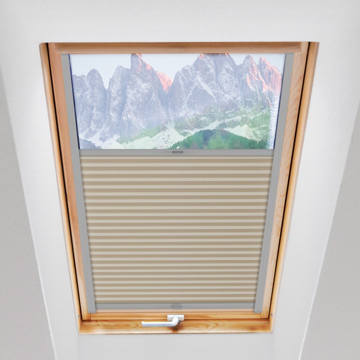 Plisa dachowa Natural Pearl Przyciemniająca Ecru 403