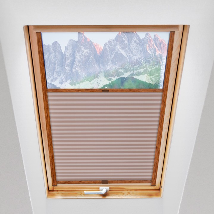 Plisa dachowa Natural Pearl Przyciemniająca Różowa 409