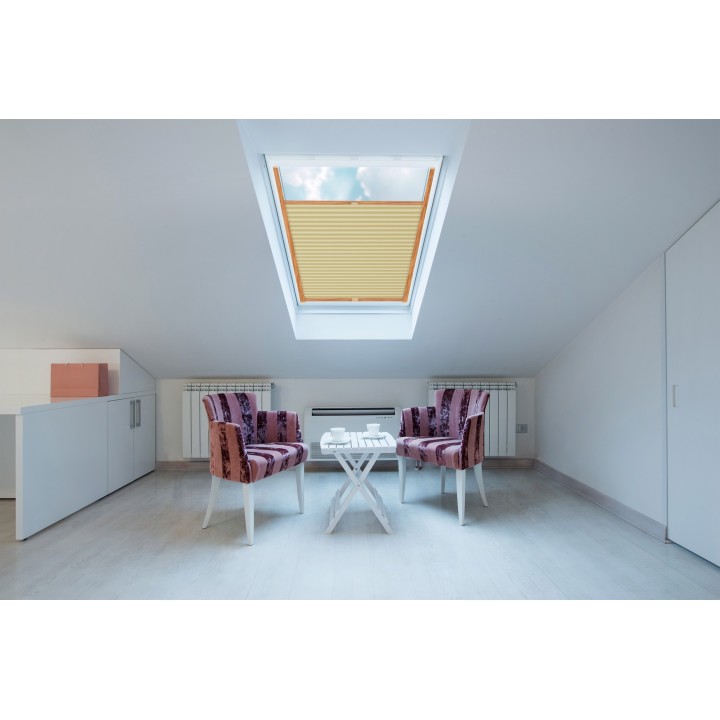 Plisa dachowa Natural Pearl Przyciemniająca Żółta 402
