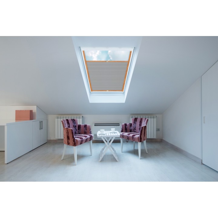 Plisa dachowa Natural Pearl Przyciemniająca Jasna Szara 406