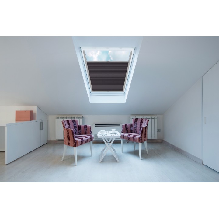 Plisa dachowa Metallic Przyciemniająca Ciemna Szara 310