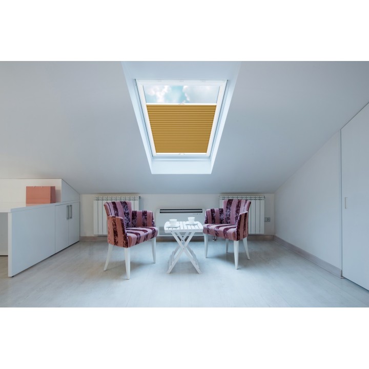 Plisa dachowa Metallic Przyciemniająca Złota 302