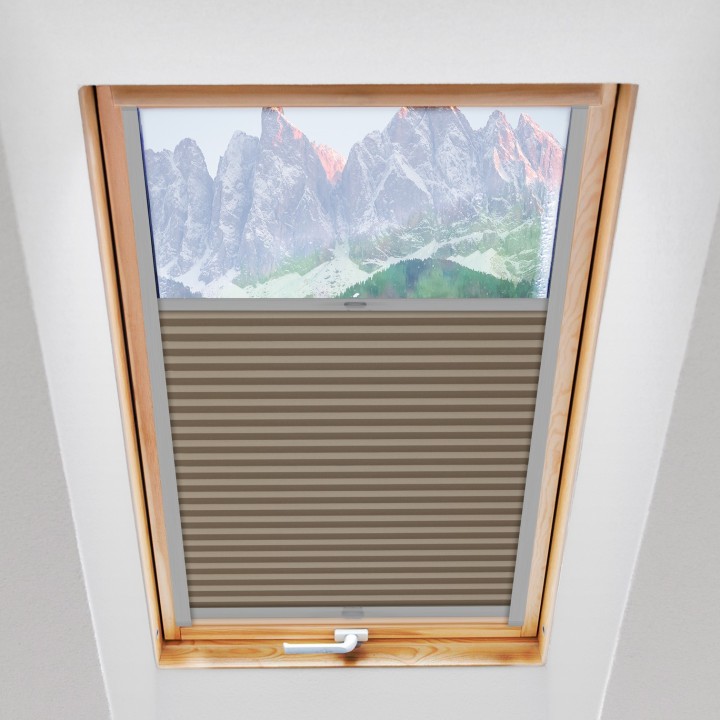 Plisa dachowa Soft Zaciemniająca Soft Beżowa 6083