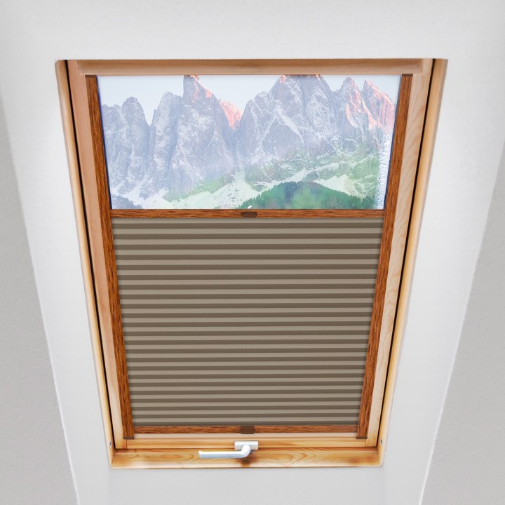 Plisa dachowa Soft Zaciemniająca Soft Beżowa 6083