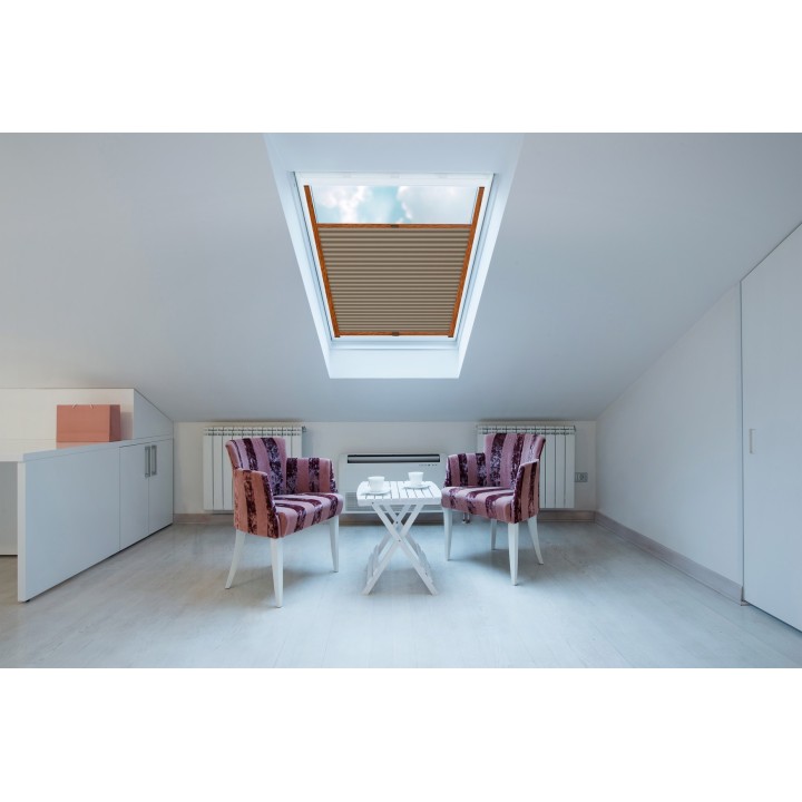 Plisa dachowa Soft Zaciemniająca Soft Beżowa 6083