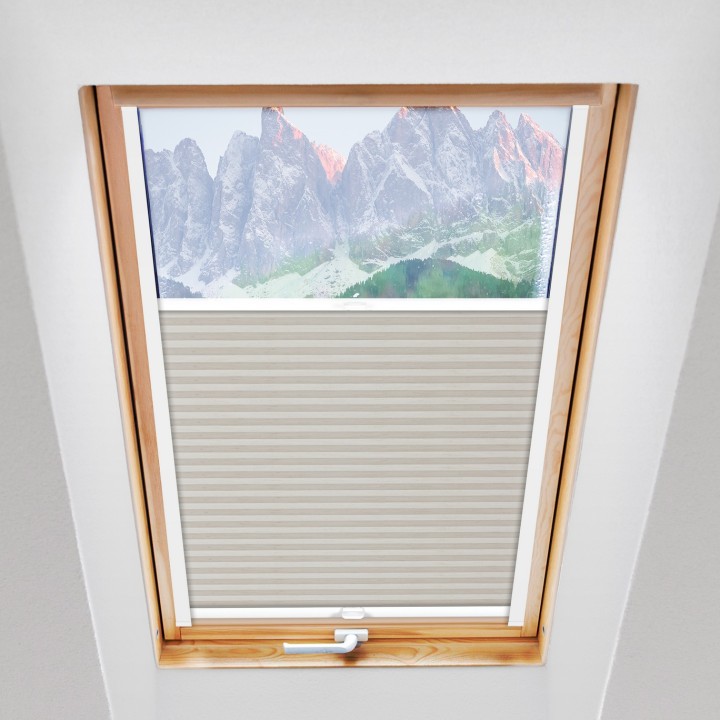 Plisa dachowa Fair Reflex Przyciemniająca Ecru 03