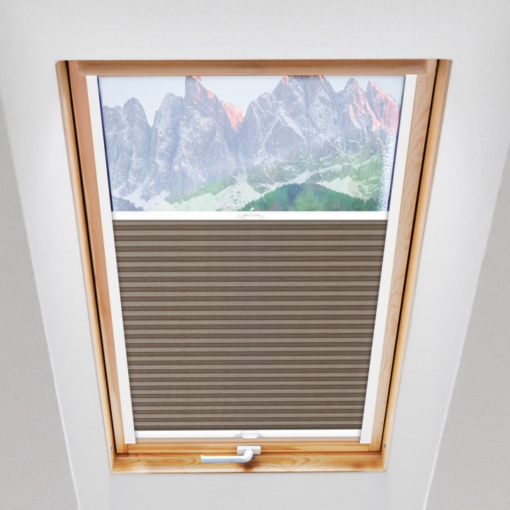 Plisa dachowa Fair Reflex Przyciemniająca Brązowa 2178