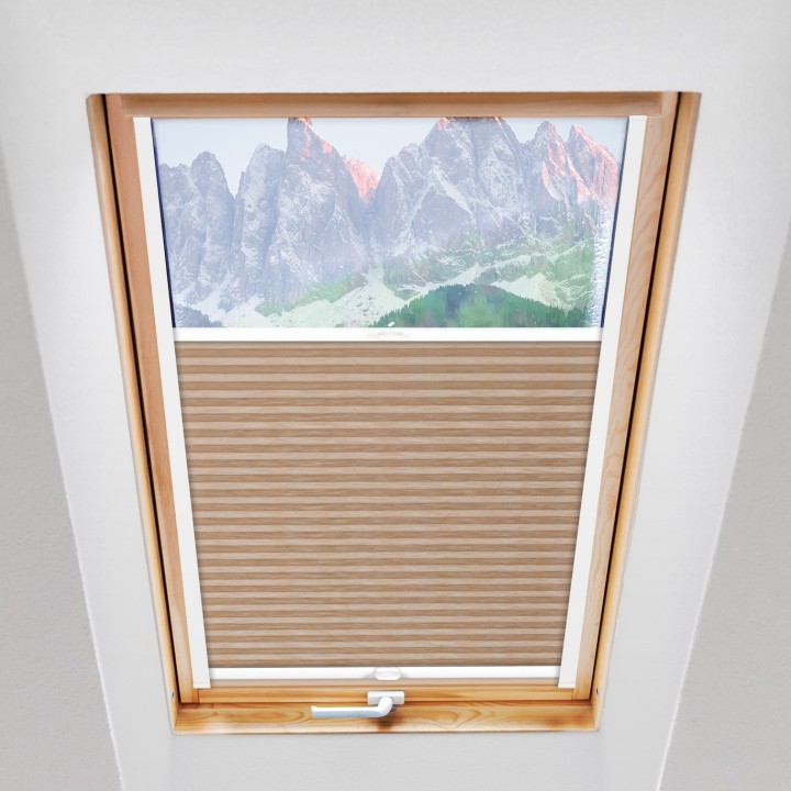 Plisa dachowa Fair Reflex Przyciemniająca Brązowa Jasna 2347