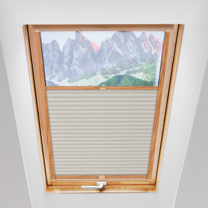 Plisa dachowa Fair Reflex Przyciemniająca Ecru 03