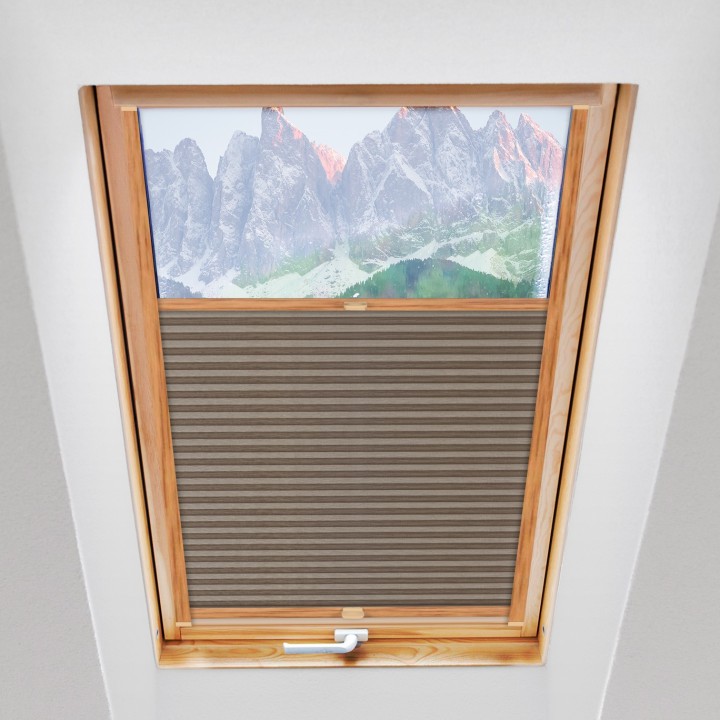 Plisa dachowa Fair Reflex Przyciemniająca Brązowa 2178