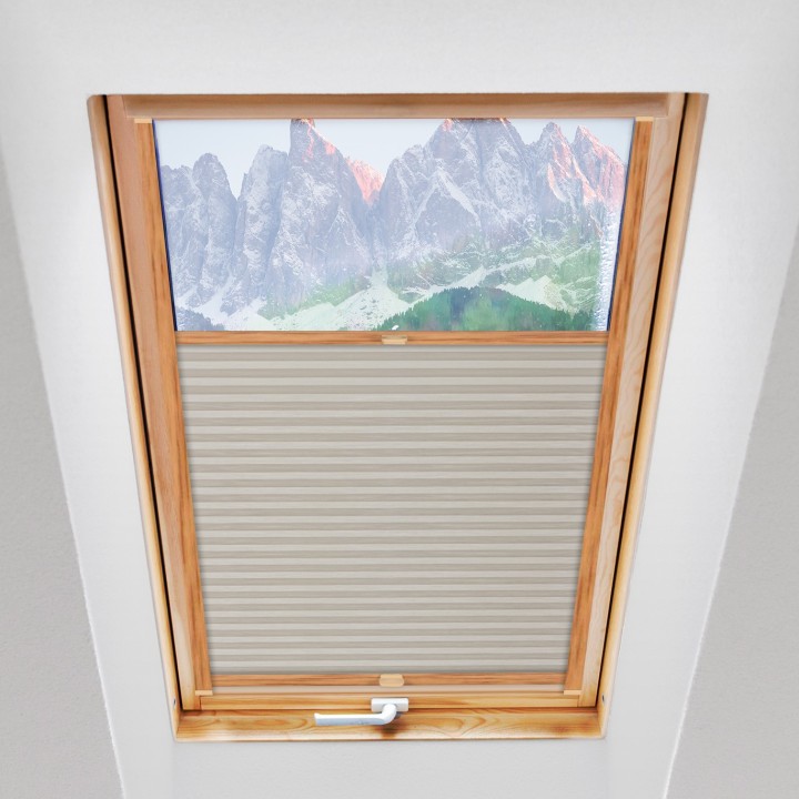 Plisa dachowa Fair Reflex Przyciemniająca Beżowa 2346