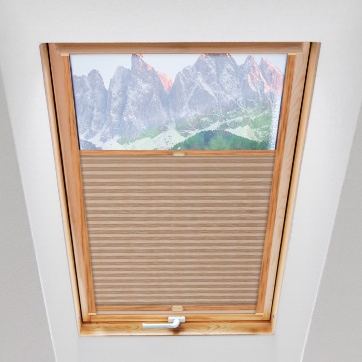 Plisa dachowa Fair Reflex Przyciemniająca Brązowa Jasna 2347