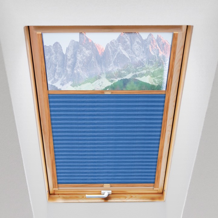 Plisa dachowa Fair Reflex Przyciemniająca Niebieska 5194