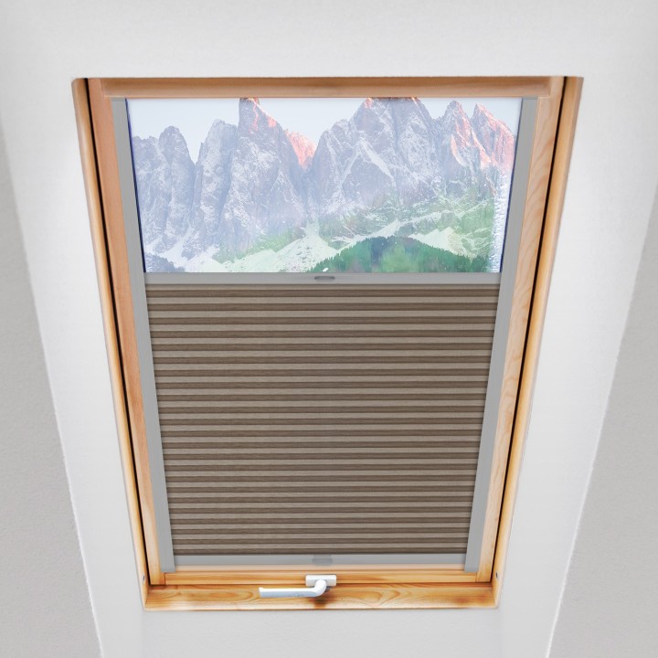 Plisa dachowa Fair Reflex Przyciemniająca Brązowa 2178