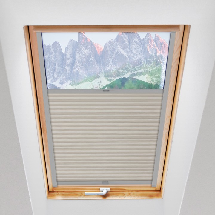 Plisa dachowa Fair Reflex Przyciemniająca Beżowa 2346