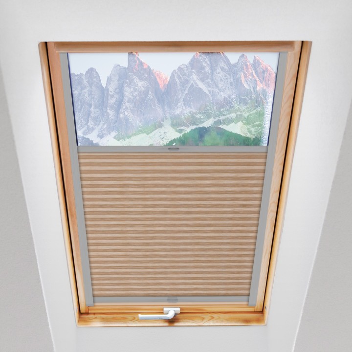 Plisa dachowa Fair Reflex Przyciemniająca Brązowa Jasna 2347