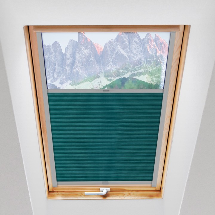 Plisa dachowa Fair Reflex Przyciemniająca Zielona 4140