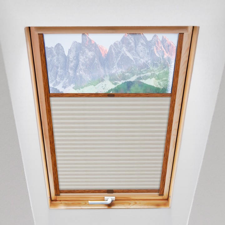 Plisa dachowa Fair Reflex Przyciemniająca Ecru 03