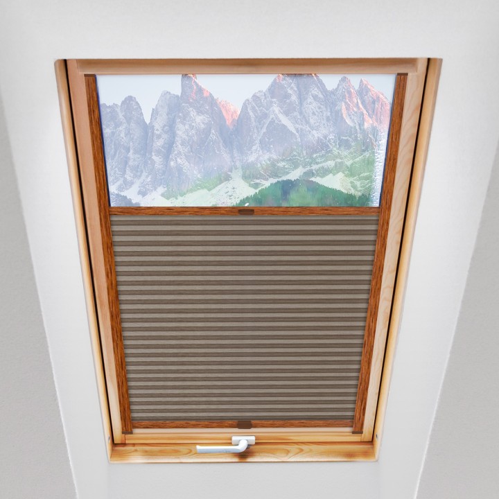 Plisa dachowa Fair Reflex Przyciemniająca Brązowa 2178