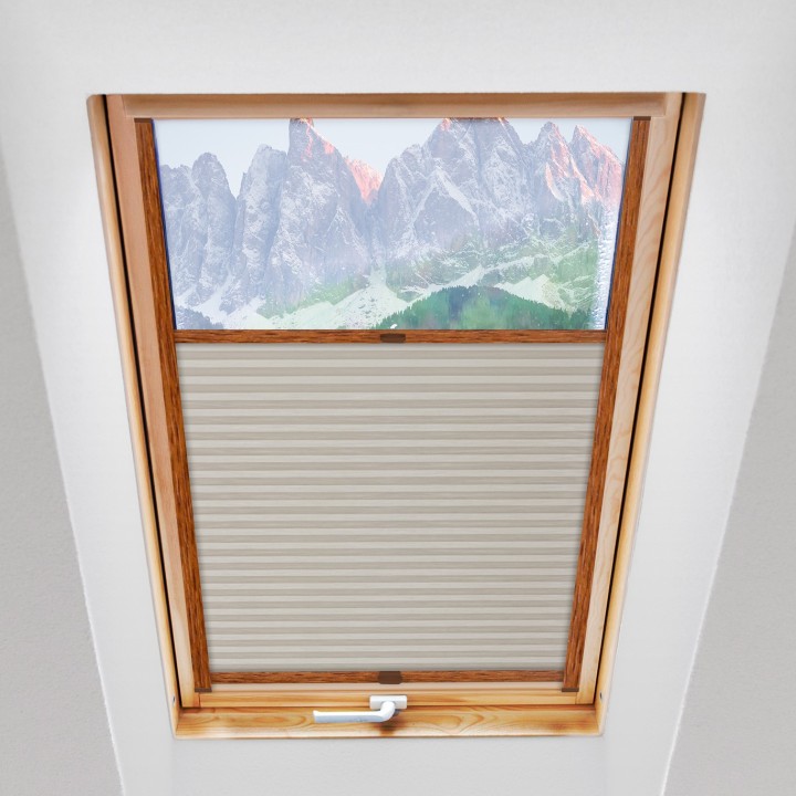 Plisa dachowa Fair Reflex Przyciemniająca Beżowa 2346