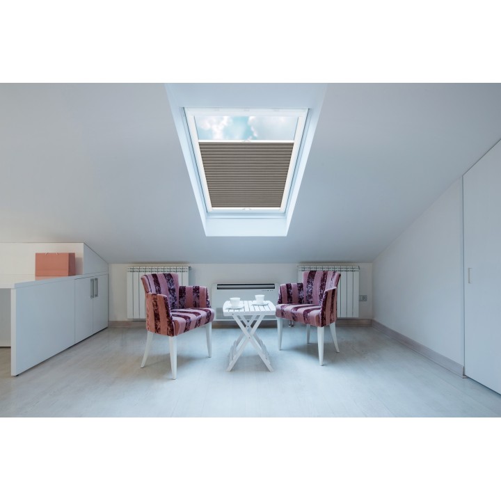 Plisa dachowa Fair Reflex Przyciemniająca Szara 2370