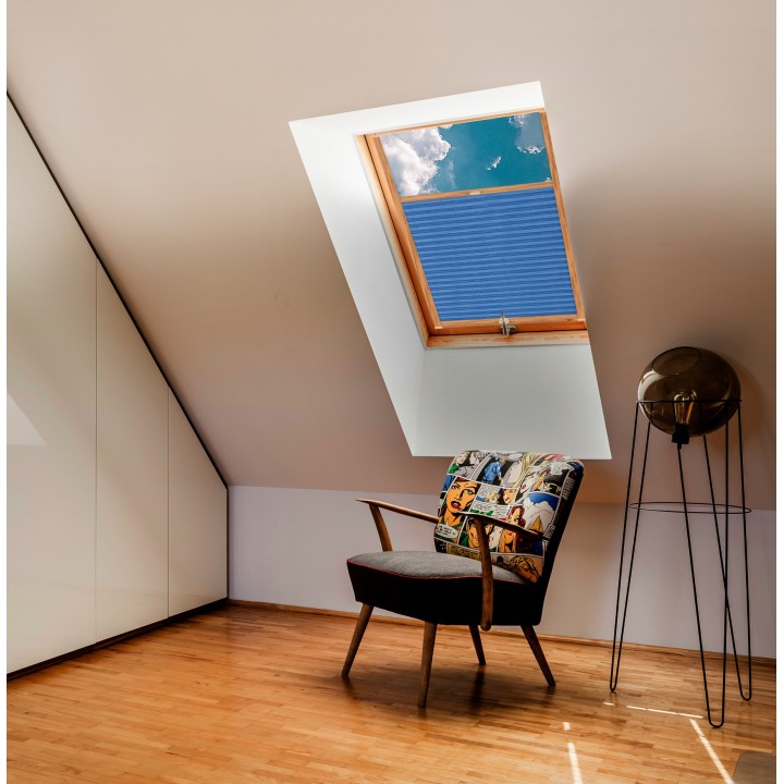 Plisa dachowa Fair Reflex Przyciemniająca Niebieska 5194