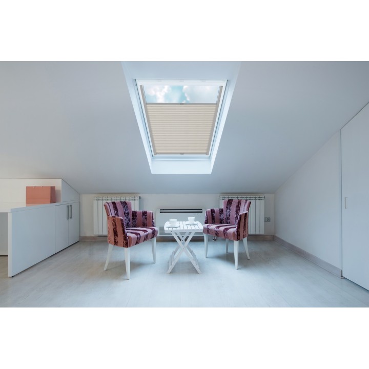 Plisa dachowa Fair Reflex Przyciemniająca Ecru 03