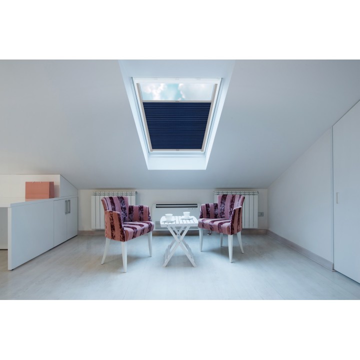 Plisa dachowa Fair Reflex Przyciemniająca Granatowa 5176