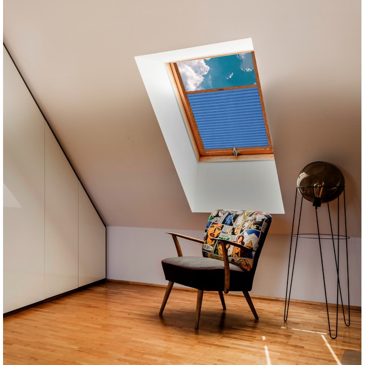 Plisa dachowa Fair Reflex Przyciemniająca Niebieska 5194