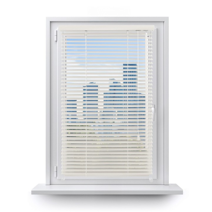 Żaluzja drewniana 25mm biały