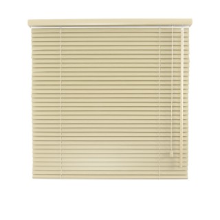 Żaluzja drewniana 25mm ecru