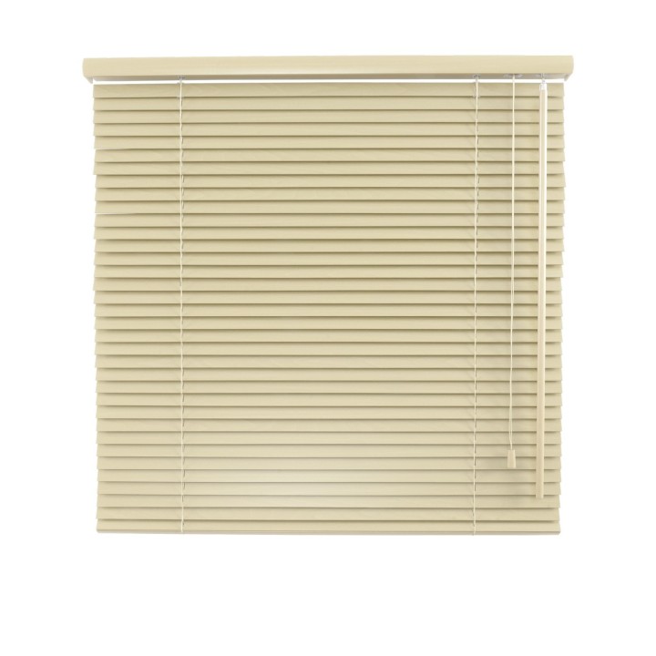 Żaluzja drewniana 25mm ecru