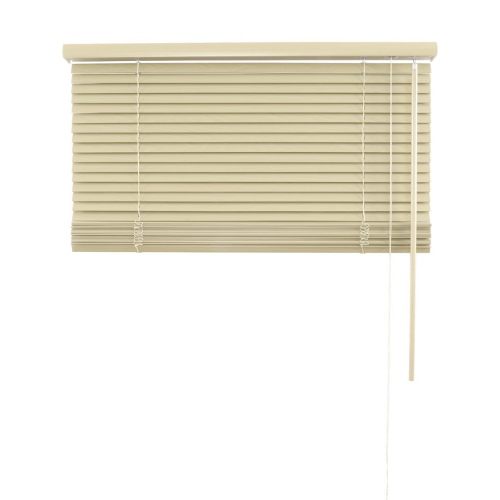 Żaluzja drewniana 25mm ecru