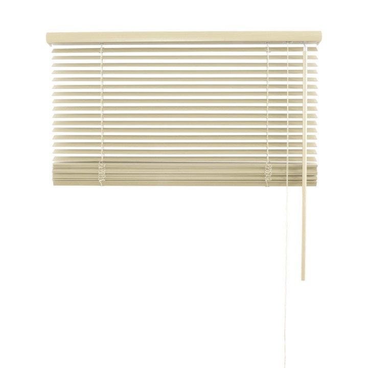Żaluzja drewniana 25mm ecru