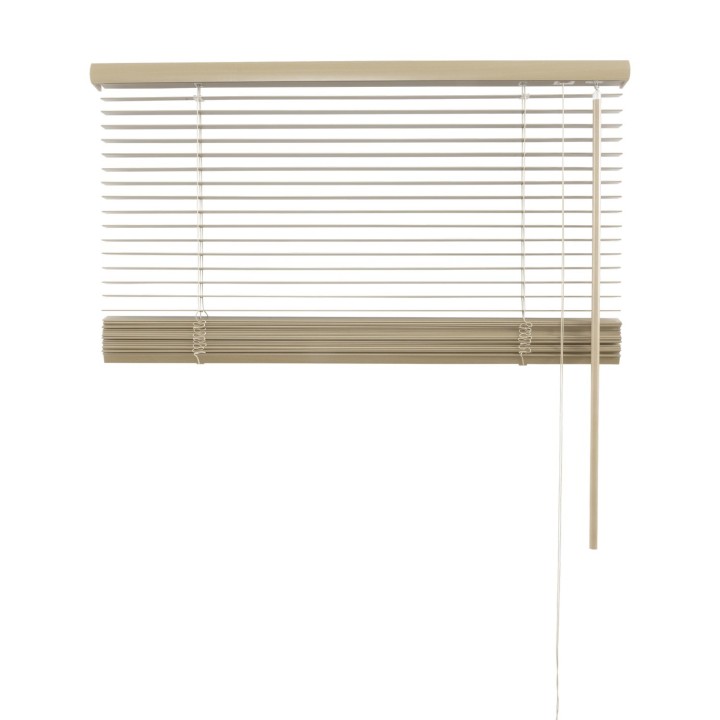 Żaluzja drewniana 25mm jasny beż