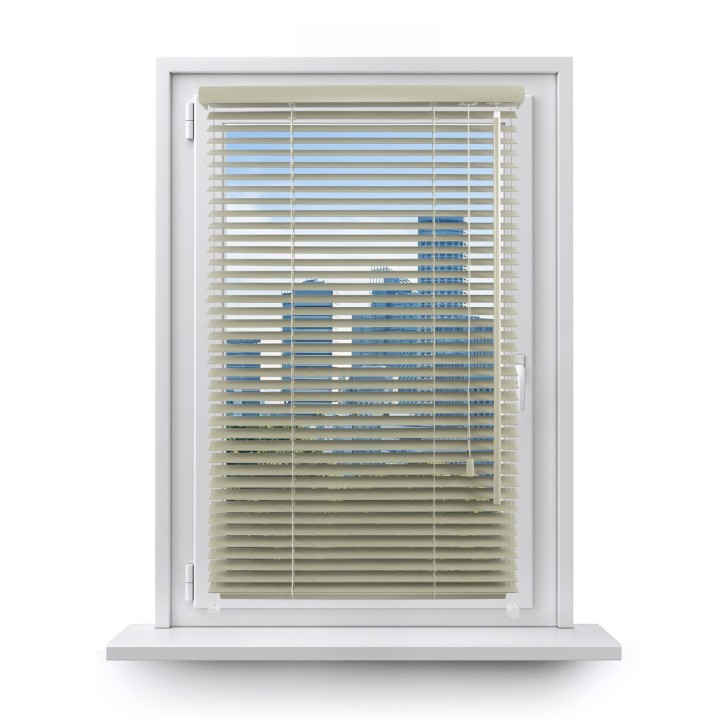 Żaluzja drewniana 25mm kaszmir