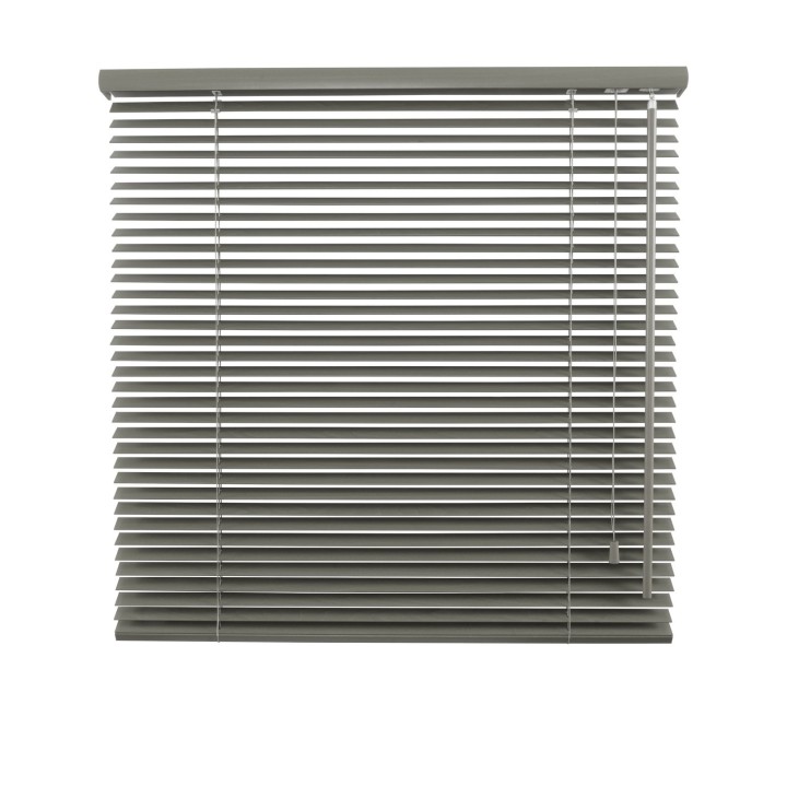 Żaluzja drewniana 25mm ciemny szary
