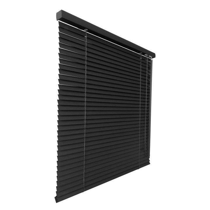 Żaluzja drewniana 25mm grafitowy