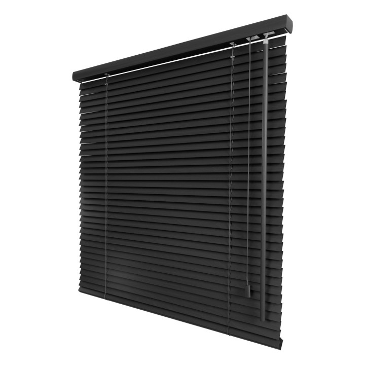 Żaluzja drewniana 25mm grafitowy