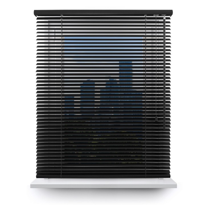 Żaluzja drewniana 25mm grafitowy