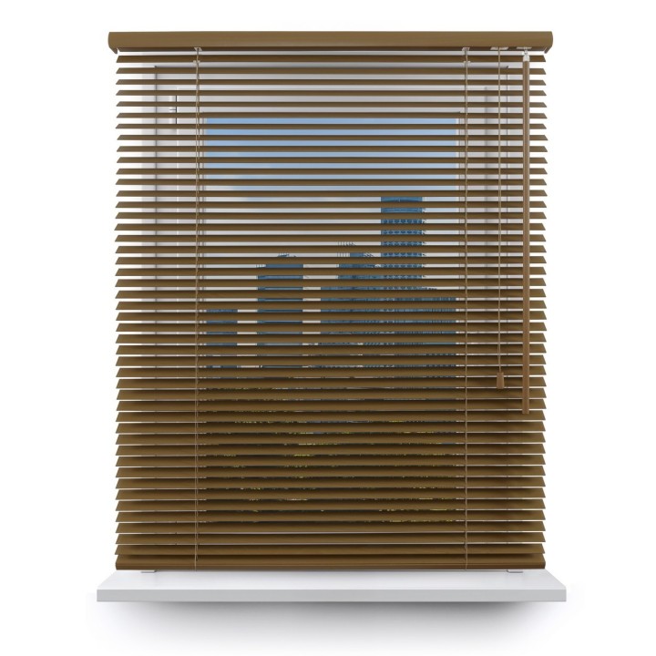 Żaluzja drewniana 25mm wiśnia