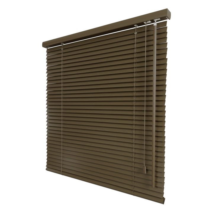 Żaluzja drewniana 25mm orzech